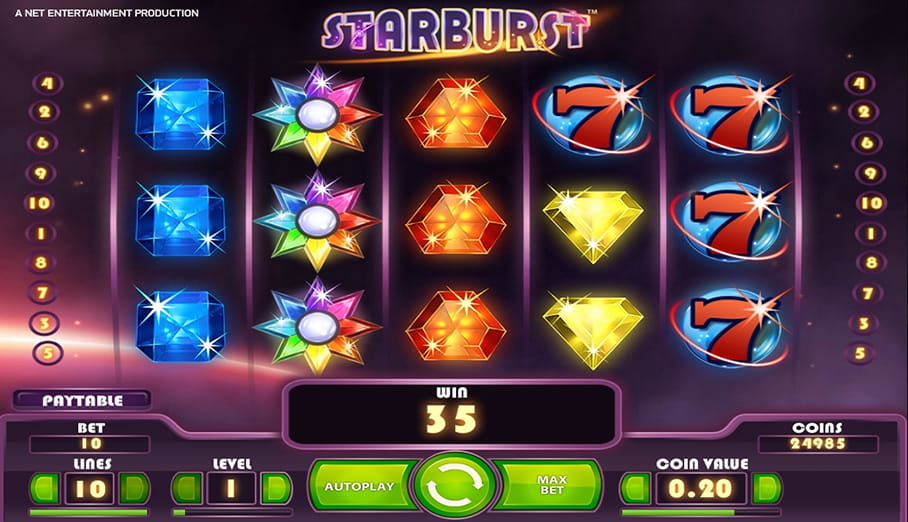 Original Starburst by NetEnt